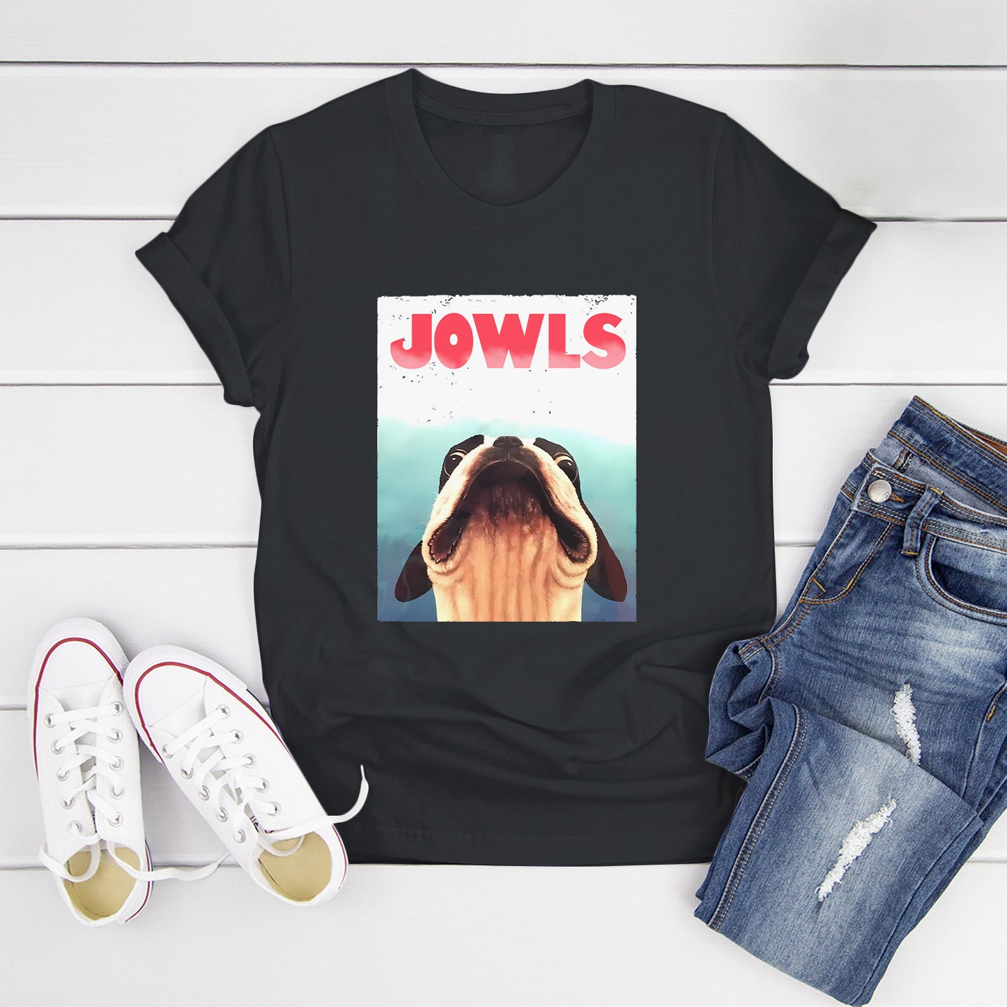 Funny Jowls Boston Terrier Shirt